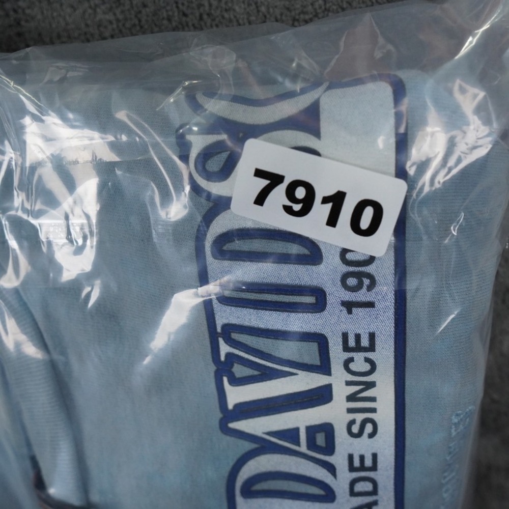 Harley Davidson T Shirt Mens XXL Blue Tie Dye American Made Logo V Graphic Biker - Picture 9 of 9